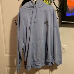 A blue oversized hoodie for sell very comfy!